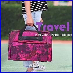 Universal Sewing Machine Carrying Case Tote Bag Red
