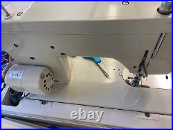VTG Bradford Zig Zag Sewing Machine and carry case