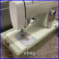 VTG Sears Kenmore Sewing Machine MODEL 2142 with Carrying Case (Tested & Works)