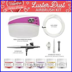 Valentine's Day Airbrush Gun Kit Pink (7 PC SET)