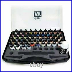 Vallejo Game Air Basic 51 Colours With Rigid Plastic Handy Carrying Case