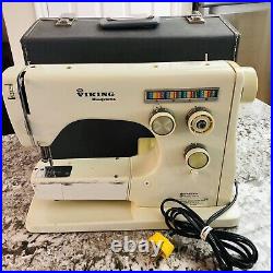 Viking Husqvarna Sewing Machine Model 6010 Vintage