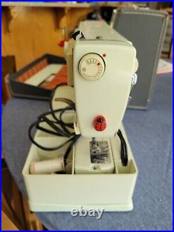 Viking Husqvarna Sweden Model 6030 Sewing Machine with carrying case, Parts Only
