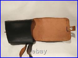 Vintag Leather ARMY Cowhide LEATHER Weapon TOOL CASE & CARRY STRAP Crossbody Bag