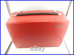 Vintage 1970's Bernina 830 Record Sewing Machine & Hard Carry Case WORKS GREAT