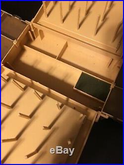 Vintage 1983 World Wide Media Sewing Craft Organizer Fold Out Carrying Case