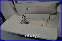 Vintage 70's HUSQUARVA VIKING 6430 Sewing Machine with ARM & Carrying Case