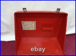 Vintage BERNINA 807 Red Hard Carrying Case Cover