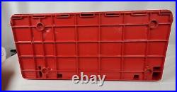 Vintage BERNINA 830 Record Sewing Machine Red Hard Sided Carry Storage CASE ONLY