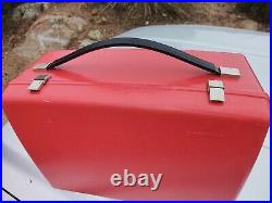 Vintage BERNINA Red Hard Carrying Case Cover