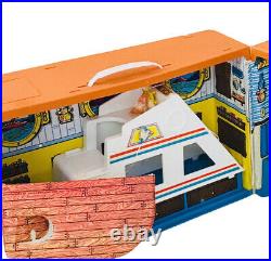 Vintage Barbie's Dream Boat Playset Chris Craft 1974 Mattel Carrying Case Xtras