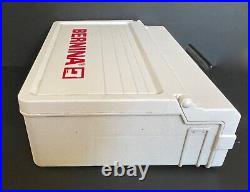 Vintage Bernina Accessory Storage Box Carry Case 15x11x4.5 Flawless Condition