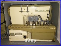 Vintage Bernina Record Type 530 Sewing Machine with Storage Carrying Case