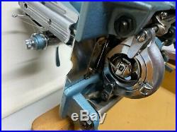 Vintage Chevret Converted Hand Crank Sewing Machine With Singer Carry Case