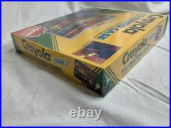 Vintage Crayola 72 Crayon Case Storage Carrying Case 1990 New Sealed MADE IN USA