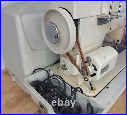 Vintage Dressmaker 2402 Sewing Machine Hard Carry Case Read Description