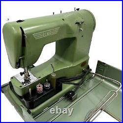 Vintage ELNA Transforma Portable Sewing Machine 722010 with Carrying Case TESTED