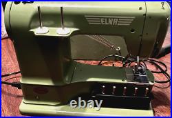 Vintage ELNA Transforma Sewing Machine Portable with Carrying Case