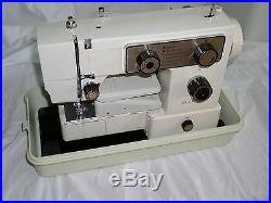 Vintage Electra 500FA Sewing Machine in Carrying Case