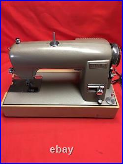 Vintage Kenmore Rotary Sewing Machine With Original Carry Case