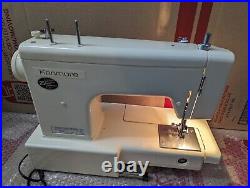 Vintage Kenmore Ultra-Stitch 12 Sewing Machine With Original Pedal & Carry Case