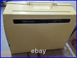 Vintage Kenmore Ultra-Stitch 12 Sewing Machine With Original Pedal & Carry Case
