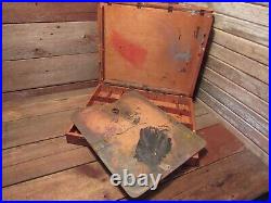 Vintage M. Grumbacher 292 Wooden Artist Paint Palette Travel Case