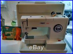 Vintage PFAFF 1212 Sewing Machine & Hard Carry Case Newspaper clipping from 1978