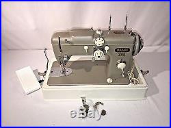 Vintage Pfaff 230 Sewing Machine With Replacement Carrying Case Fully Working