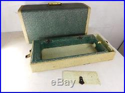 Vintage Retro Necchi Sewing Machine Carrying Case Portable Carrying Box Case