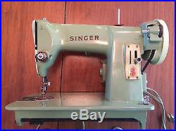 Vintage SINGER SEWING MACHINE RFJ8-8 With CARRYING CASE