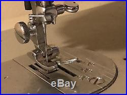 Vintage Sears Kenmore 1214 Sewing Machine Bundle Portable Hard Carrying Case