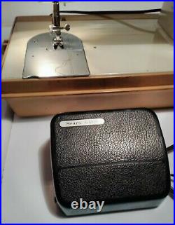 Vintage Sears Kenmore Portable Sewing Machine Model 158-17741 Carry Case