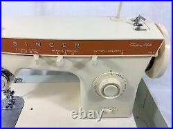 Vintage Singer 362 Electric Sewing Machine Fashion Mate with Carrying Case & Pedal