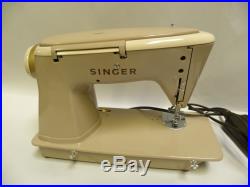 Vintage Singer 500A Slant-O-Matic Sewing Machine And Carrying Case (A45)