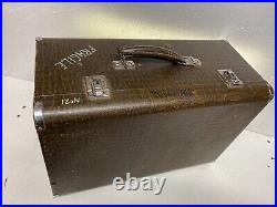 Vintage Singer Sewing Machine Wooden Carry Case Only. No Machine