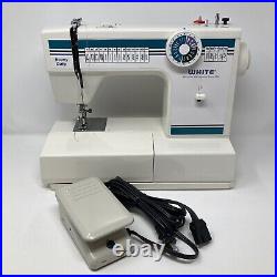 WHITE Sewing Machine Heavy Duty Model 1919 Embroidery Dressmaking with Foot Pedal