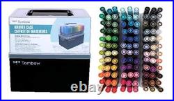 Water-based marker ABT all 108 colors + ABT all 108 colors carrying case set 2 t