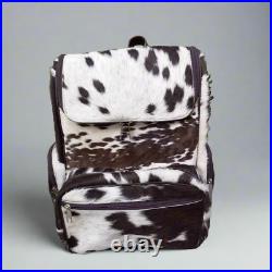 Western Cowhide Duffel Bag with Pony Hair Accent-Stylish Backpack set 1+1 Offer