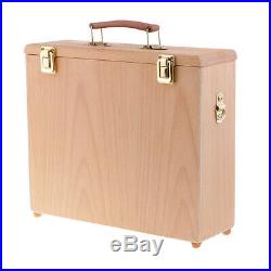 Wet Canvas Carrier Carrying Case Storage Box and Table Easel with Drawer