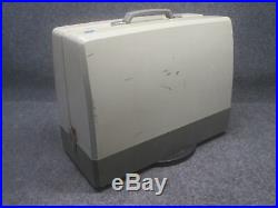 White Sewing Machine ZigZag Stitcher Model 960 Comes With Pedal And Carry Case