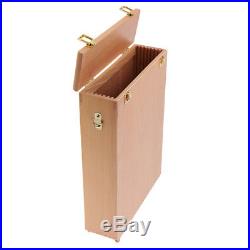 Wooden Paintings Canvas Carrier Accessories Carrying Case Storage Box 43cm
