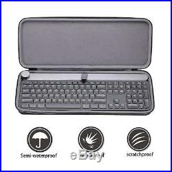 XANAD Hard Travel Carrying Case for Logitech CRAFT Wireless Keyboard Storage Bag