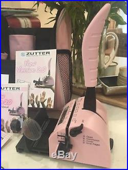 Zutter Bind-It-All Machine V2.0 Pink, Wire Cutter, Carry Case, Space Bar, CD
