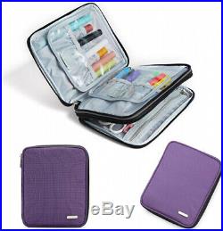 (purple) Carrying Bag for Cricut Accessories, Case for Craft Weeding Vinyl